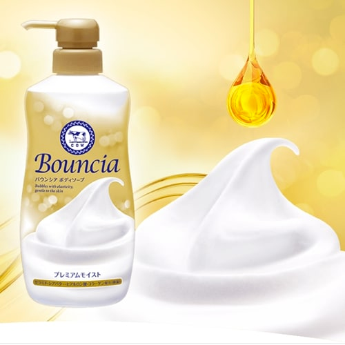 Bouncia Body Soap Premium Moist 460ml