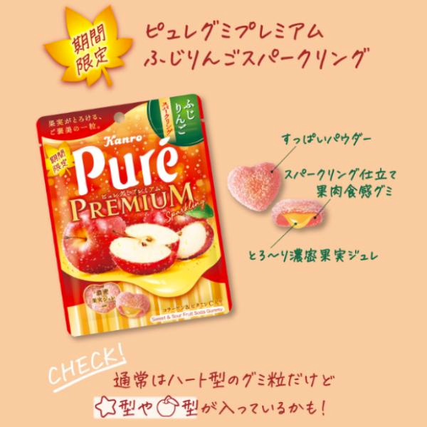 Kanro 2025 Autumn Limited Gummies Apple 54g