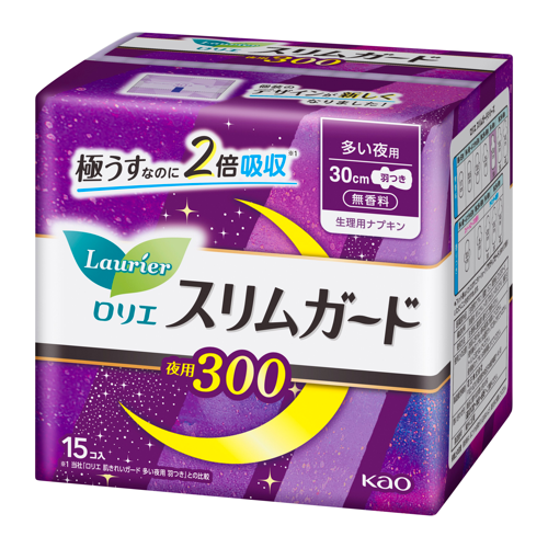 Kao LAURIER overnight sanitary pads S 30cm 15 pieces