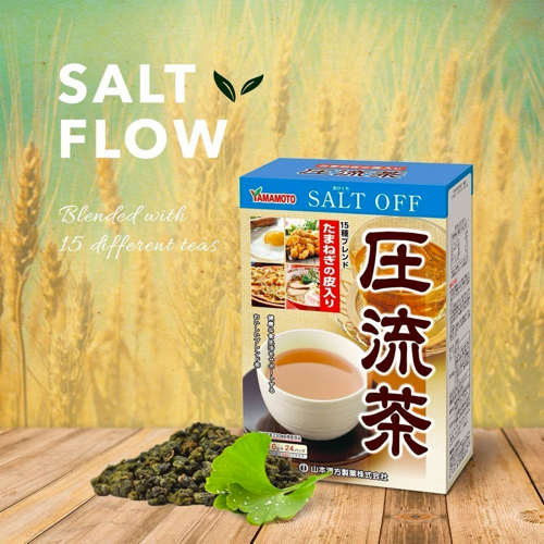 Yamamoto salt off herbal tea 10g x 24 sachets