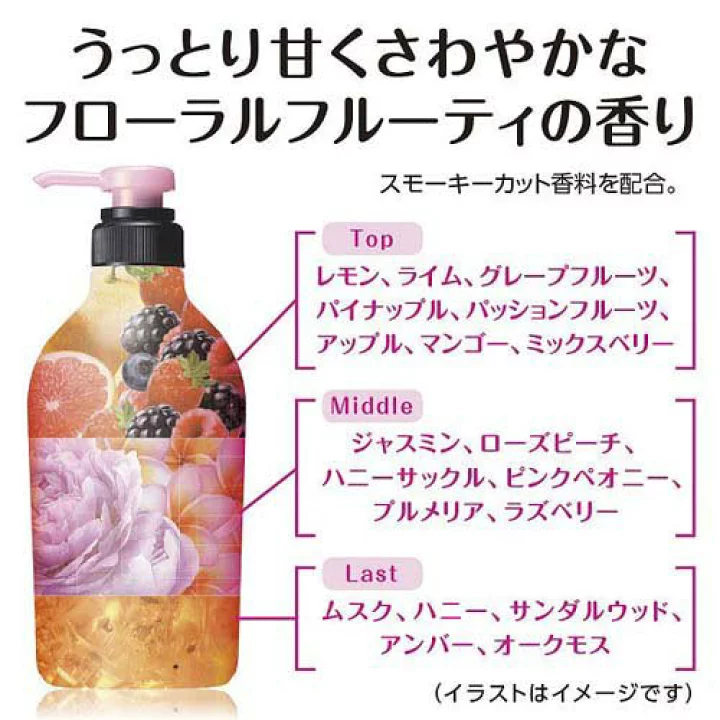 Shiseido MA CHÉRIE Fragrance Body Soap 450ml