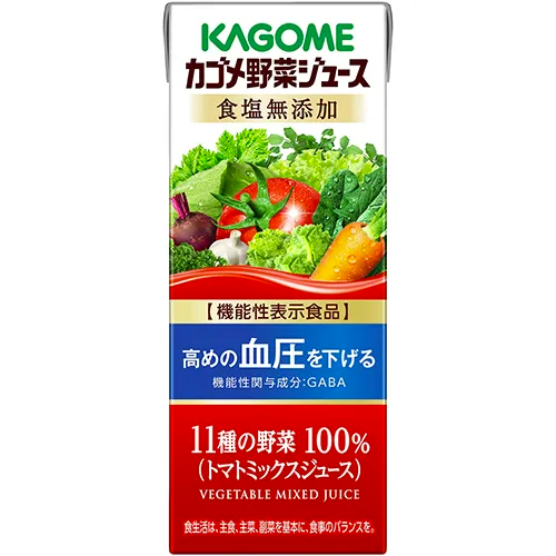 KAGOME Vegetable & Fruit Juice No Added Salt 200ml