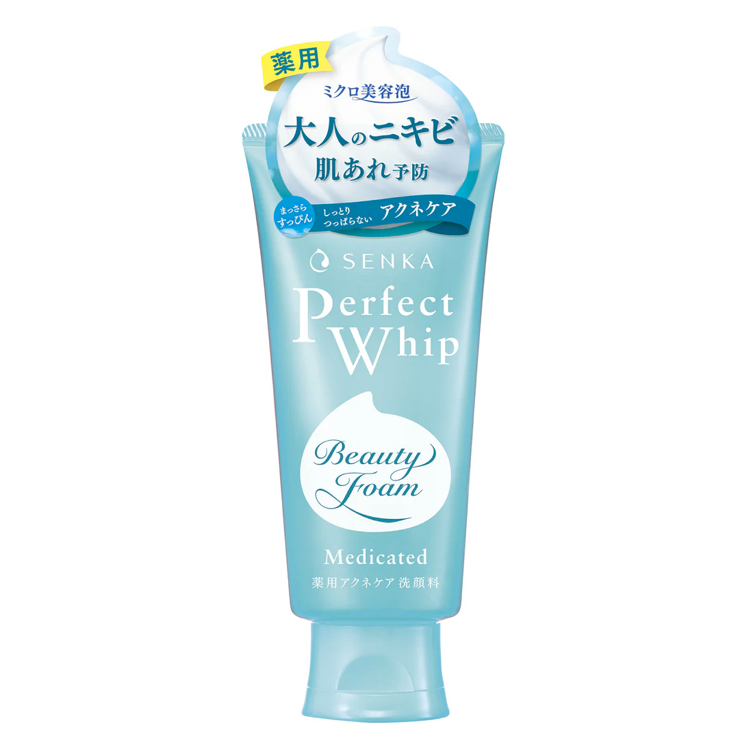 Shiseido Senka Perfect Whip Beauty Foam Medicated 120g