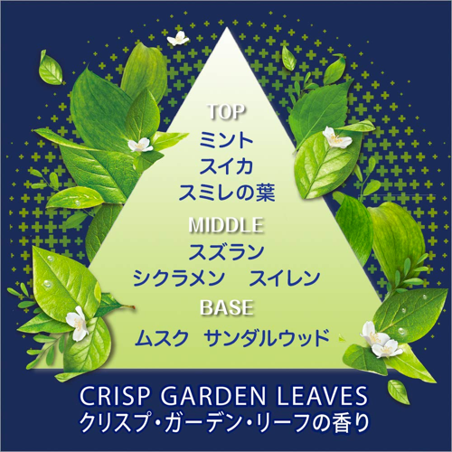 Febreze W Deodorizer Toilet Deodorizer + Antibacterial Crisp Garden Leaf 6.3mL x 2