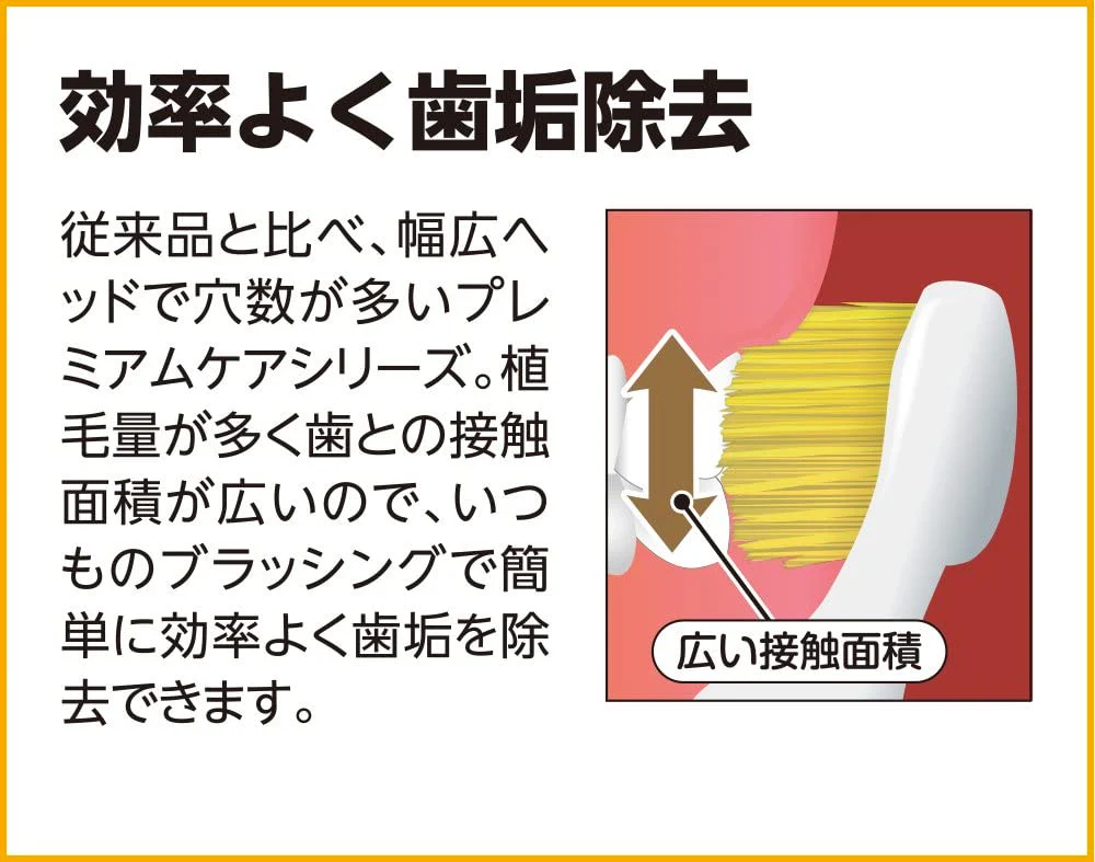 EBISU Premium Care Toothbrush No.63 Regular random colour