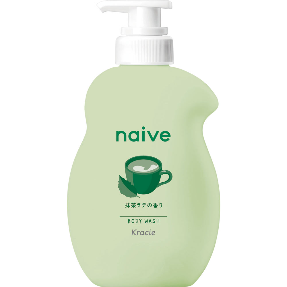 Kracie Naive Body Soap Matcha Latte Scent 530ml