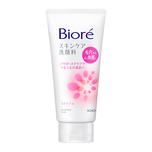 KAO Biore Skin Care Facial Cleanser with Scrub 130g