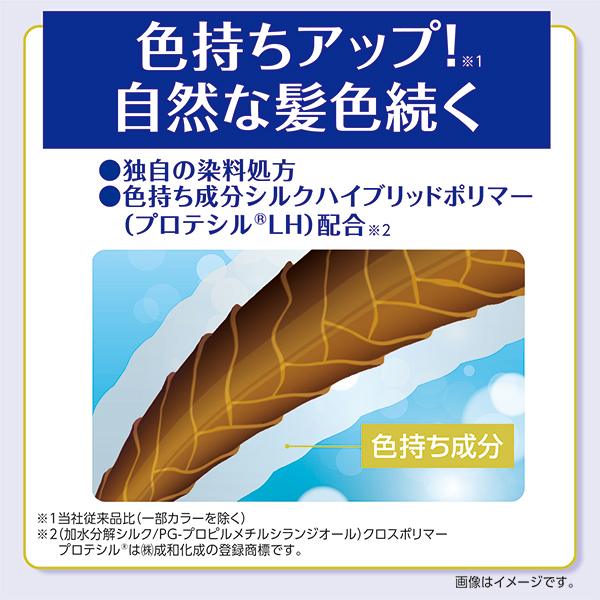 DARIYA Salon de Pro Fragrance-Free Hair Color Quick-Dye Cream for Gray Hair #6 Dark Brown
