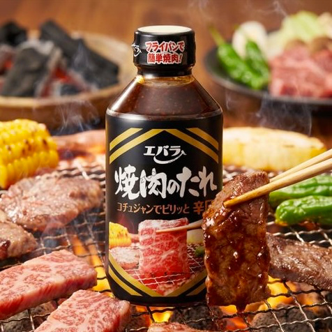 EBARAFOODS Yakiniku BBQ Sauce Spicy Flavor 300g