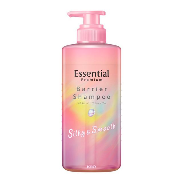 KAO Essential Premium Moisture Barrier Shampoo Silky & Smooth 450ml