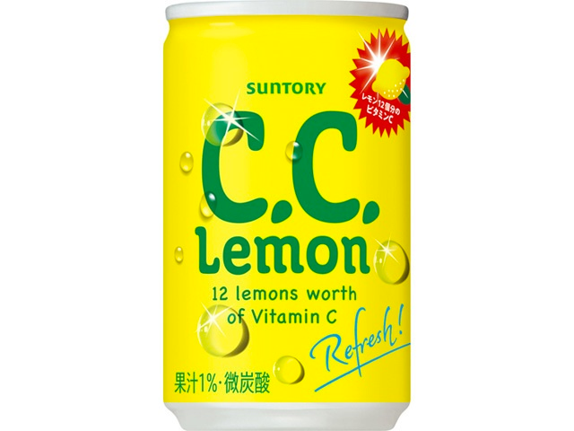 Suntory C.C. Lemon Canned 160ml