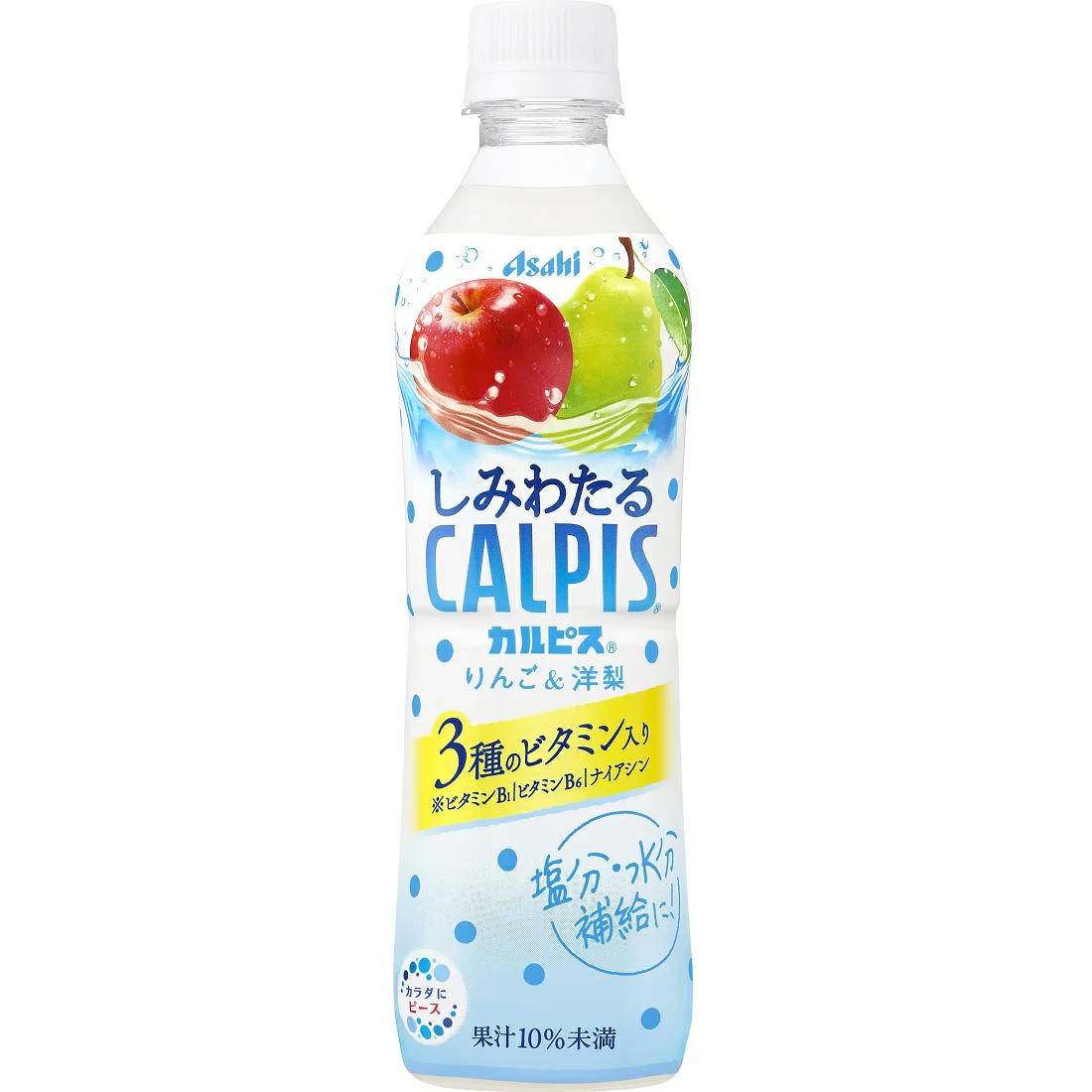 Asahi Calpis Apple & Pear 490ml
