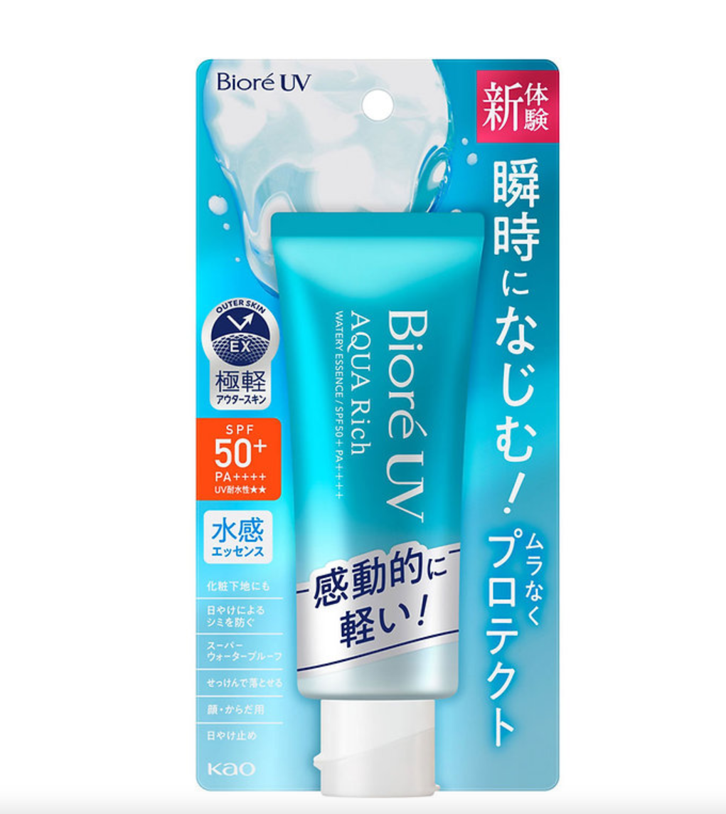 Biore UV Aqua Rich Watery Essence 70g New Version