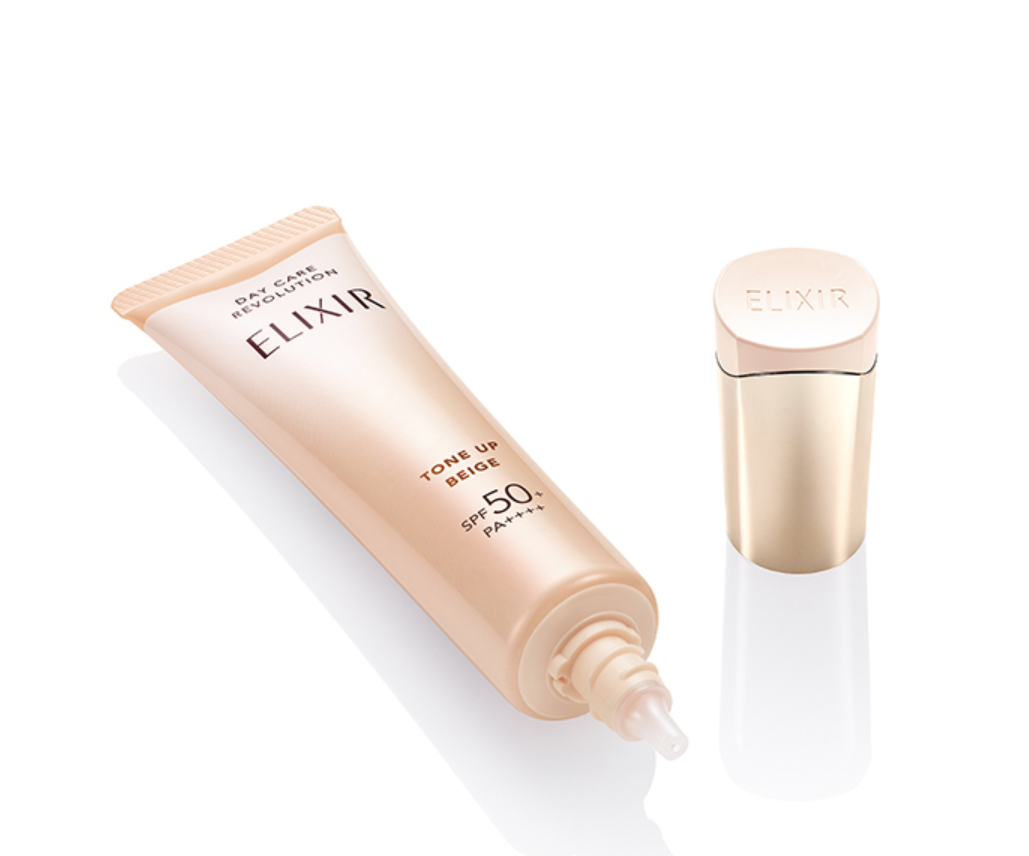 Shiseido Elixir Superior Daycare Revolution Tone-Up Beige SPF50+ PA++++ 35g