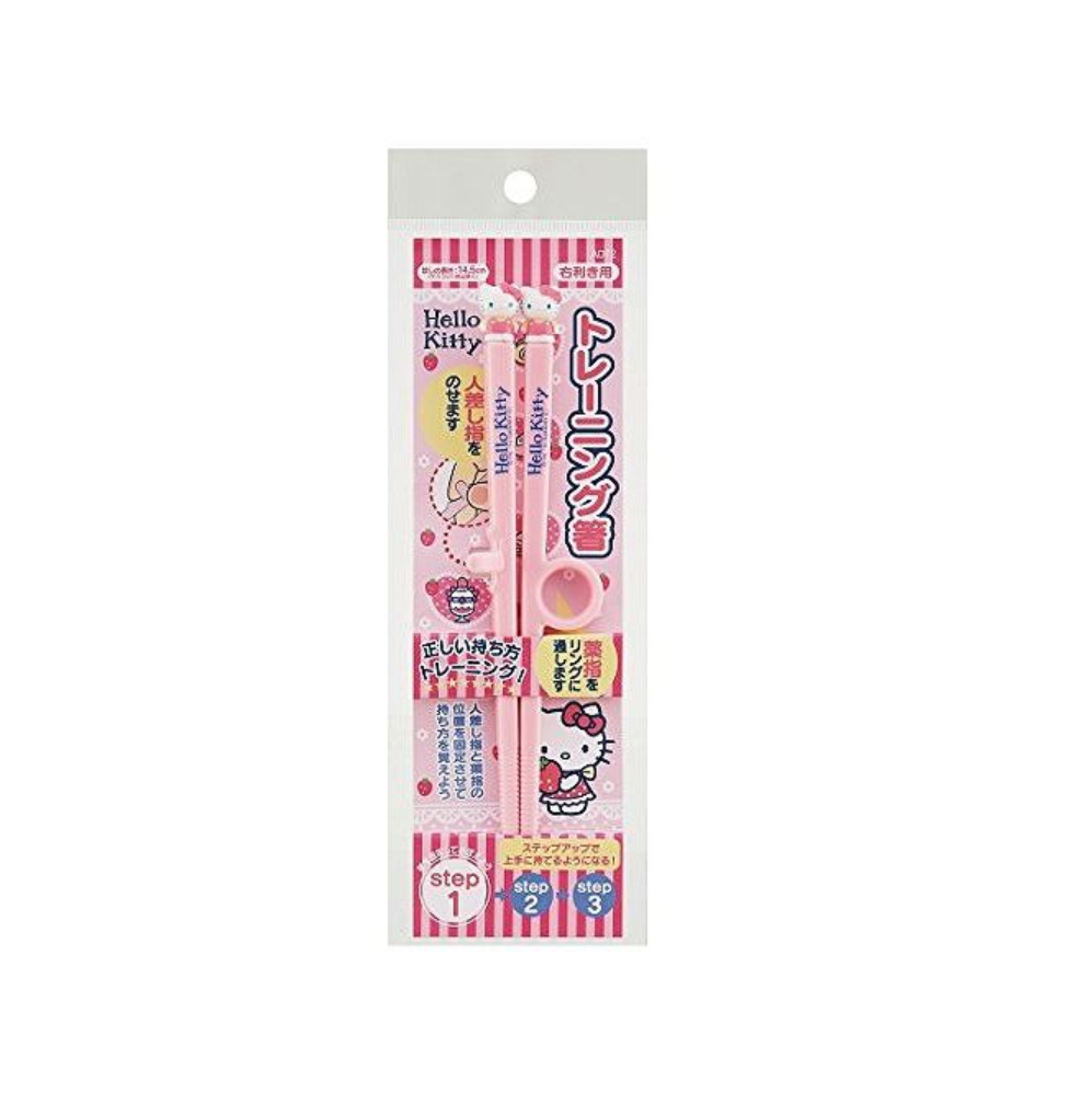 SKATER Training Chopsticks Hello Kitty for Children Ages 2-5