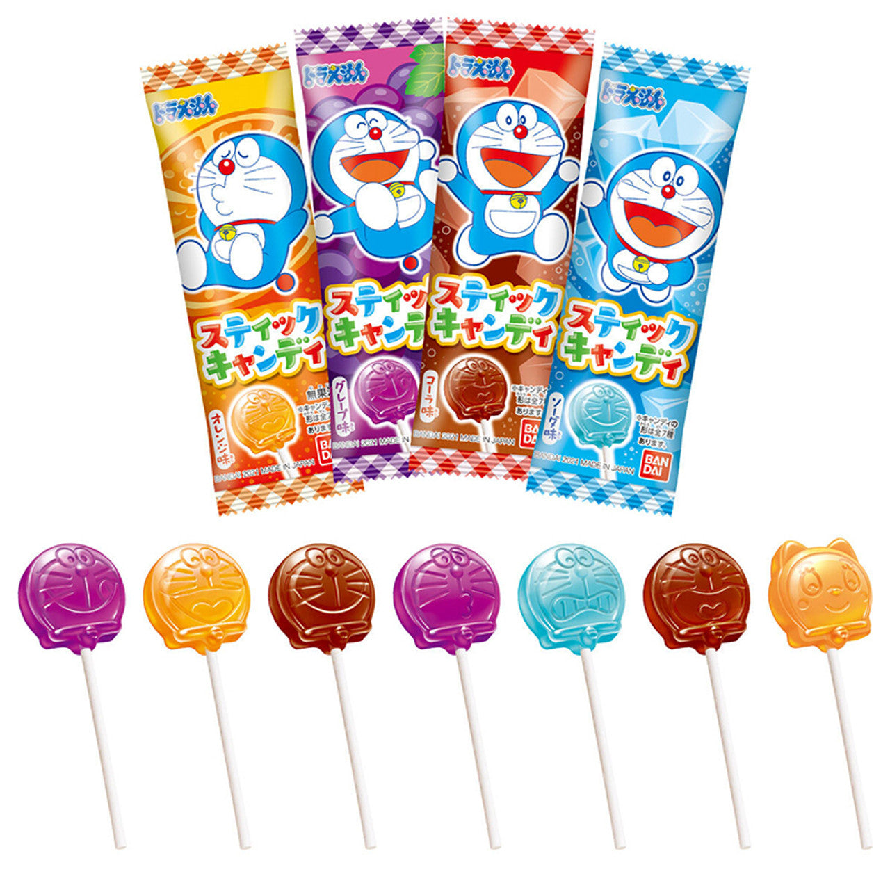 On sale Bandai Doraemon Lollipop 1 stick Random flavor