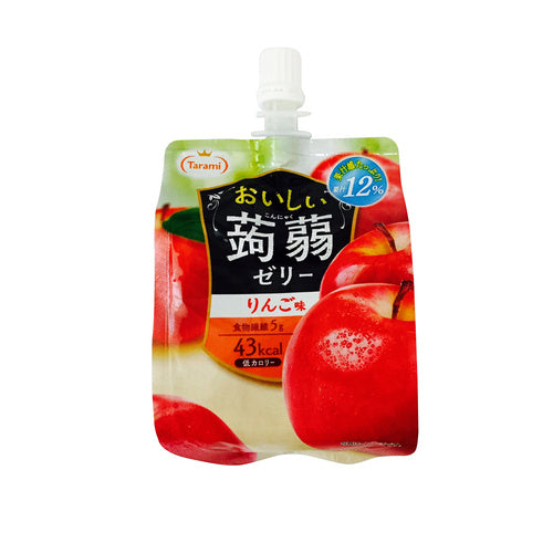 Tarami Konjac Pouch apple Jelly 150g