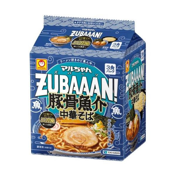 Maruchan Zuban Pork Bone and Seafood Chinese Noodles 3 servings