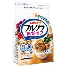 Calbee Frugra Low Carb 550g