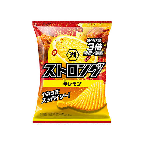 Koikeya Strong chips Spicy Lemon 53g