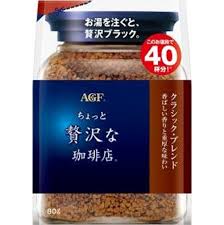 AGF Luxury Coffee Shop Classic Blend Bag 80g