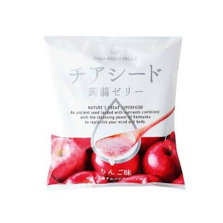 Wakashou Chia Seed Jelly Peach 175g