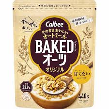 Calbee Baked Oats Original 440g