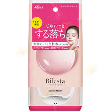 Mandom Bifesta Micellar Cleansing Sheet Serum Moist (46 sheets)