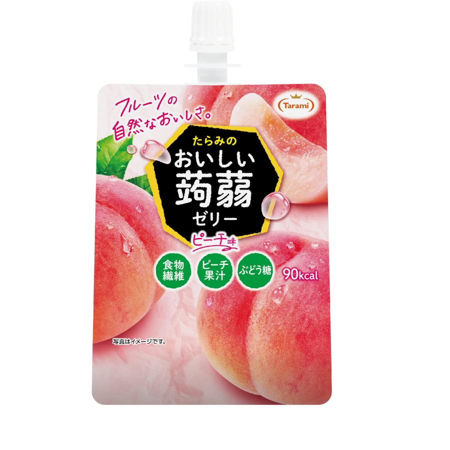 Tarami Delicious Konjac Jelly Peach Flavor 150g
