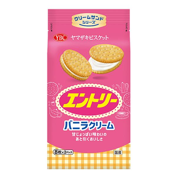 YBC Sandwich Cookies Vanilla Cream Flavor 16pcs