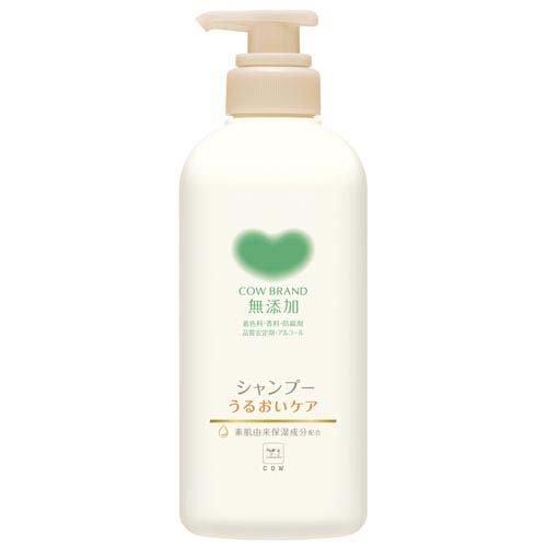 Cow Brand Additive-Free Shampoo Moisturizing Care with Pump 470ml