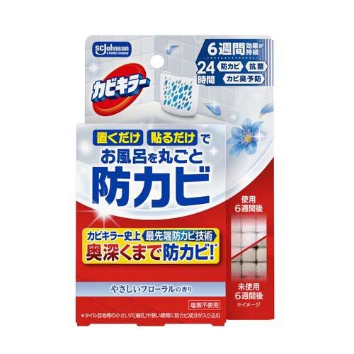 Kabi Killer Bathroom Mold Prevention Gel Gentle Floral Scent Main Unit 8ml