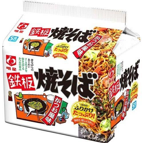 Myojo Teppan Yakisoba bonito flavor 5 servings