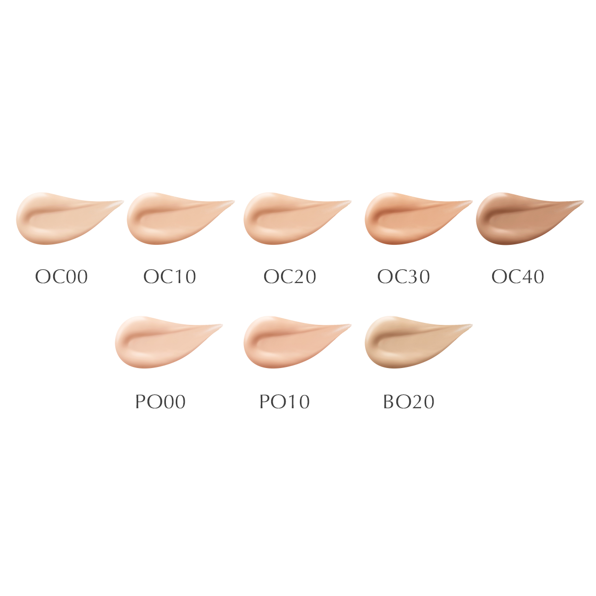 Shiseido Clé de Peau Beauté radiant cream foundation SPF20+ PA++ OC00 25g