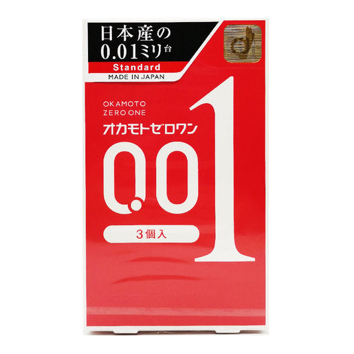 Okamoto 0.01 condom ultra-thin 3pcs