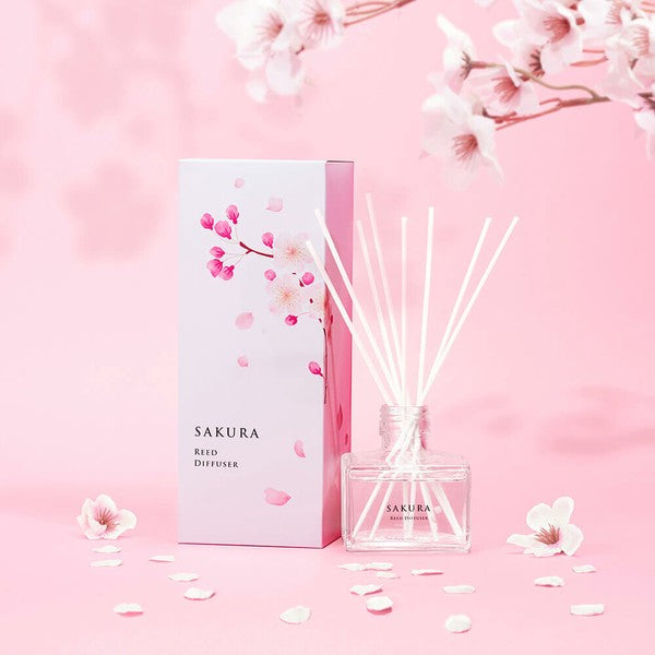 D-aroma season limited edition reed diffuser 120ml Sakura