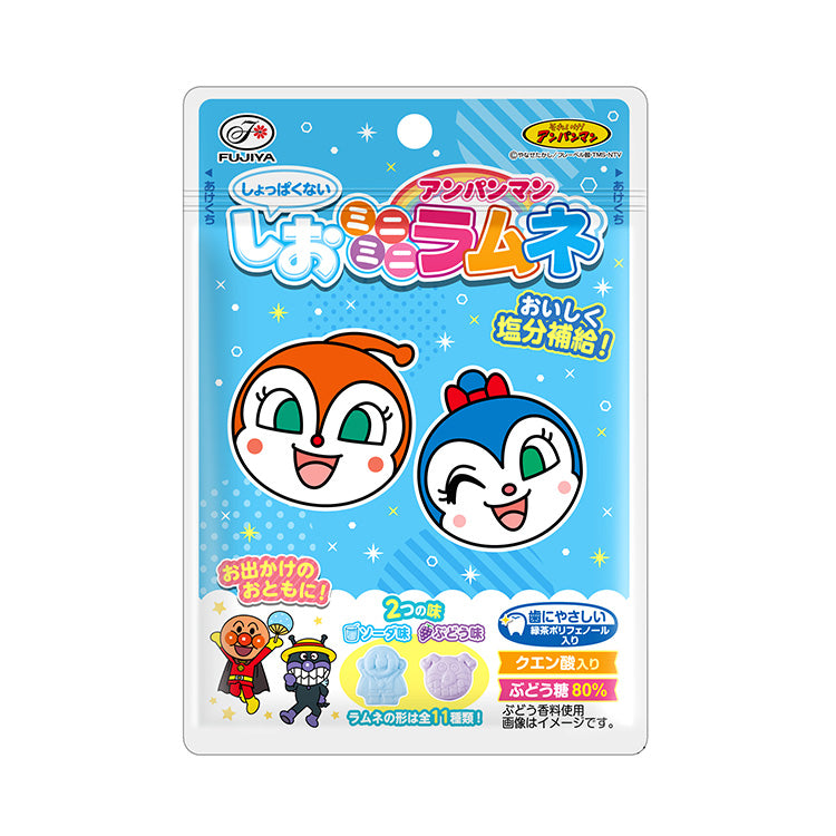Anpanman Mini Mini Ramune Candy Salt Flavor 33g