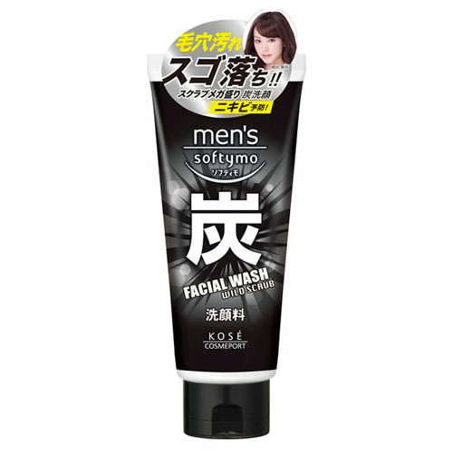 kose Softymo Men's Facial Wash 130g