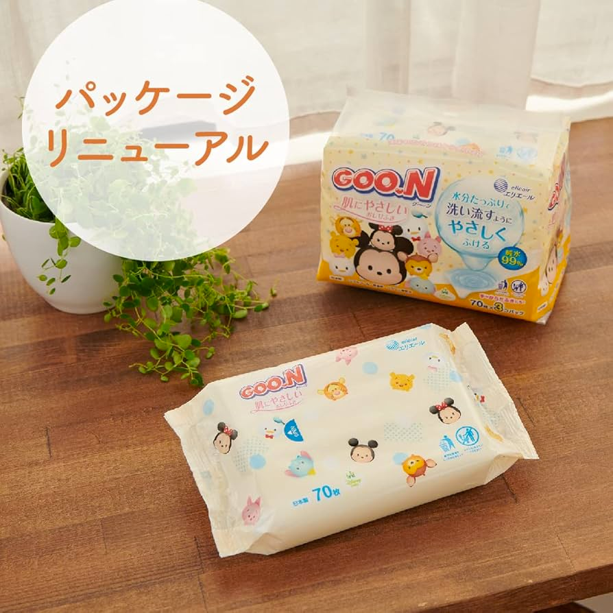 Goon Skin-friendly Wet Wipes 560 sheets