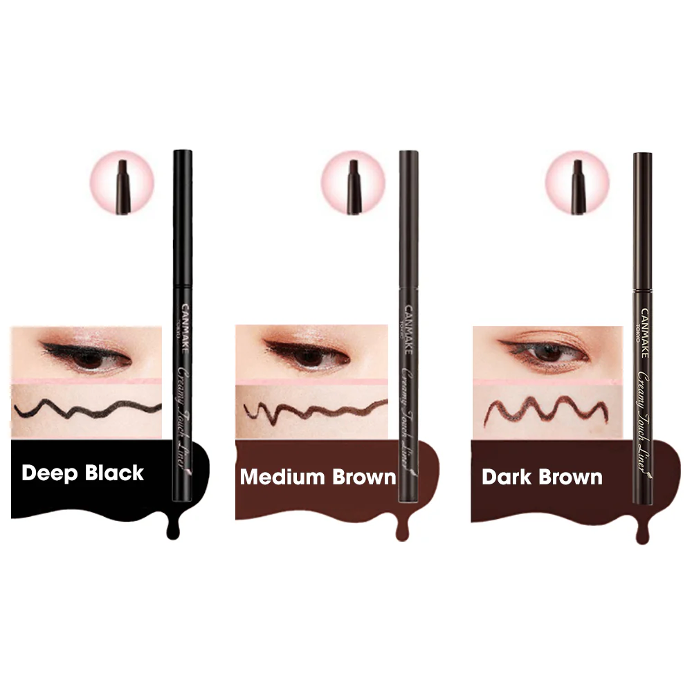 CANMAKE Creamy Touch Liner 03 Dark Brown