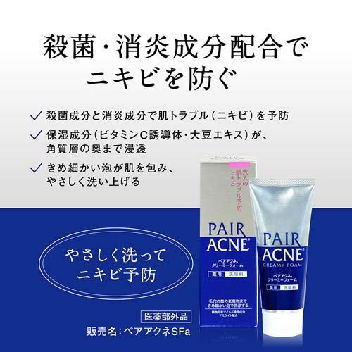 lion pair acne creamy foam 80g