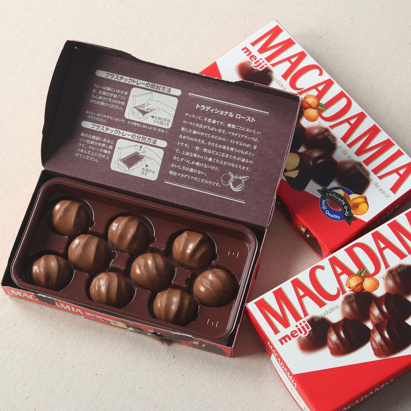 Meiji Choco Macadamia 9 pieces
