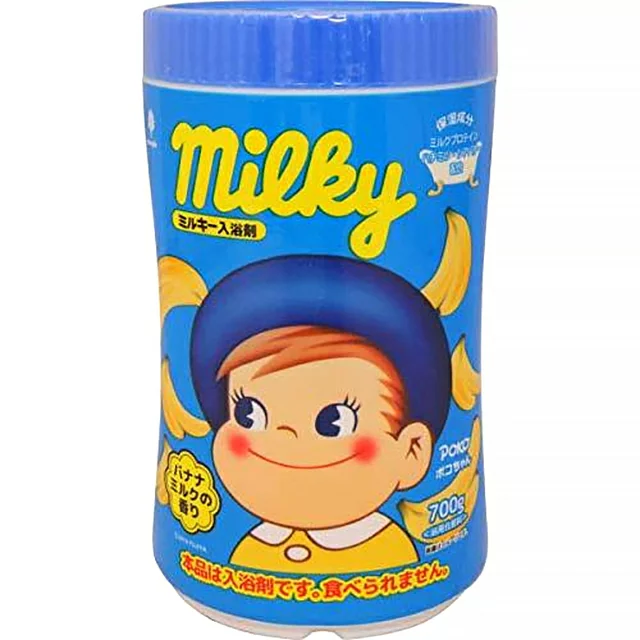 FUJIYA Peko Milky Bath Salt banana milk 700g