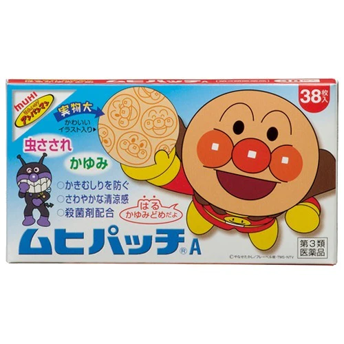 MUHI ANPANMAN Patch Anti-Itch 38 sheets