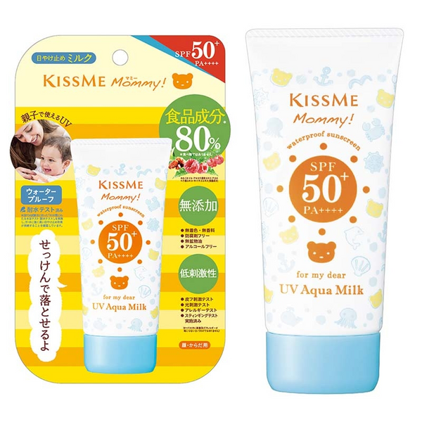 KISSME Mommy UV Aqua Milk Sunscreen SPF50+ PA++++ 50g