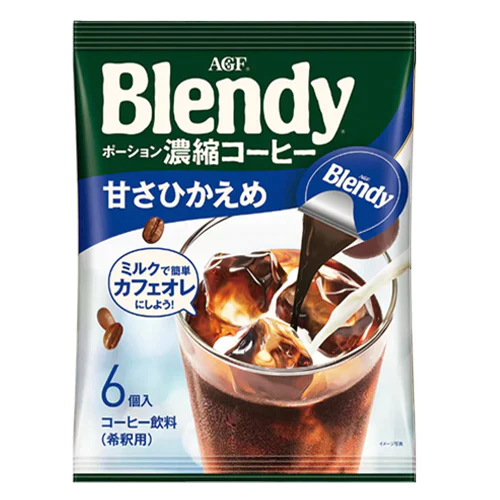 AGF Blendy concentrate coffee Capsule light sugar 6pcs