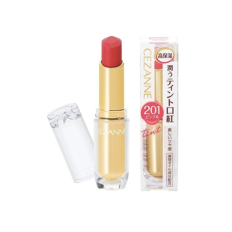 CEZANNE Lasting Gloss Lip 201 # Coral Pink 3.2g – 椿 CHUN