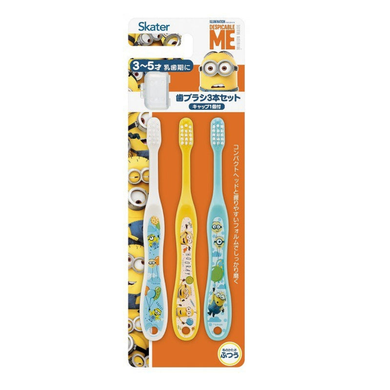 skater kid toothbrush set for 3-5 years old