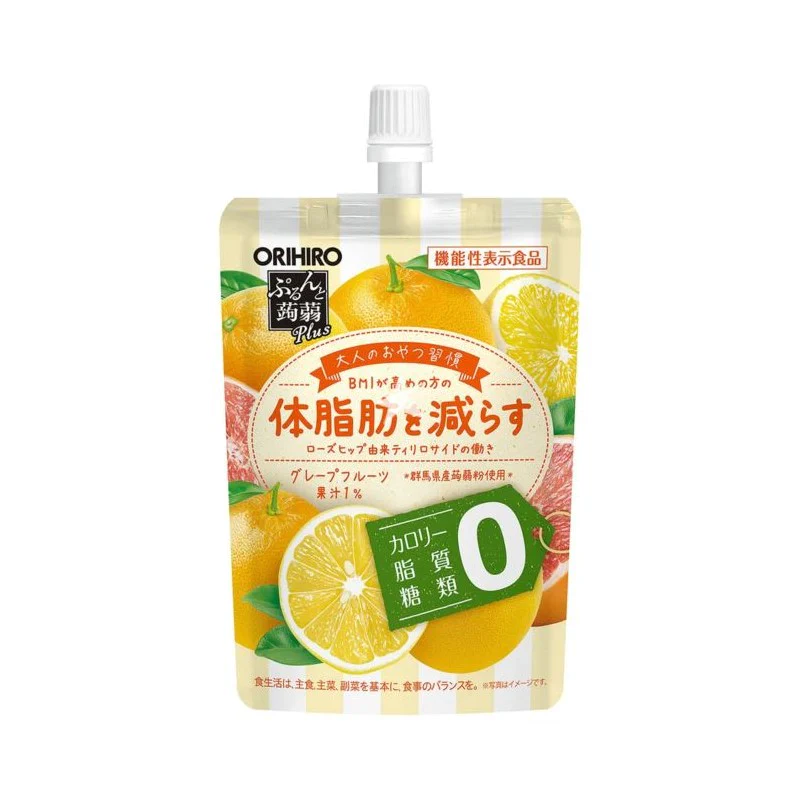 Orihiro Konnyaku Jelly Plus grapefruit Flavour 130g