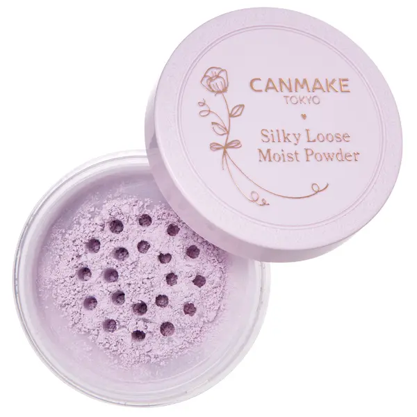 CANMAKE Silky Loose Moist Powder spf23 pa++ 02 Sheer Lavender